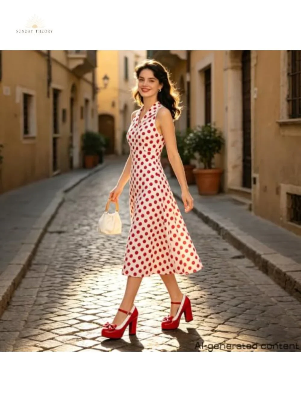 Lolita Bow Platform High Heel Women Rockabilly Mary Jane